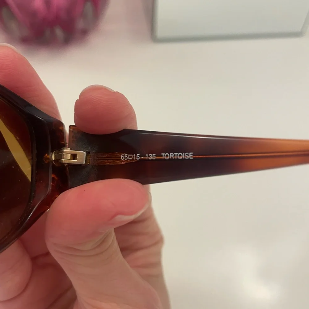 Bulova Rhinestone Tortoise Shell Sunglasses - Picture 10 of 15